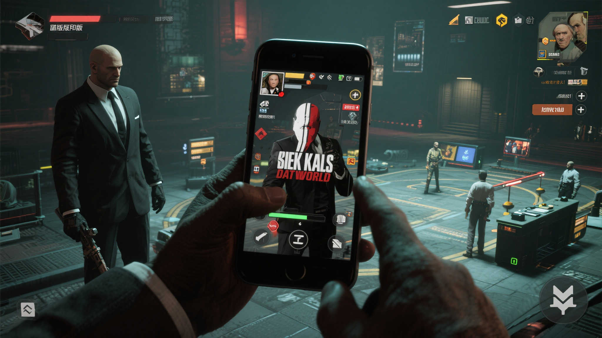 《杀手:暗杀世界》手游版即将登陆IOS平台! 《杀手:暗杀世界》手游版即将登陆IOS平台!