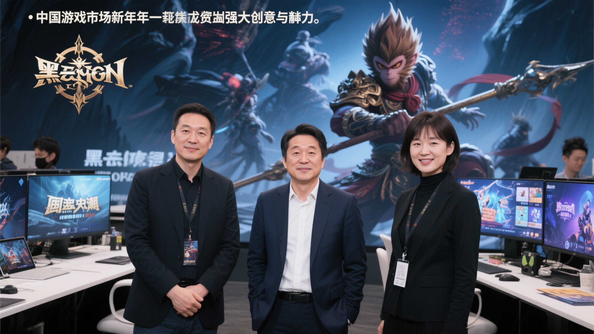 《剑星》制作人金亨泰走访国产游戏团队,亚洲游戏力量引发关注! 值得一提的是,中国游戏市场近年来展现出了