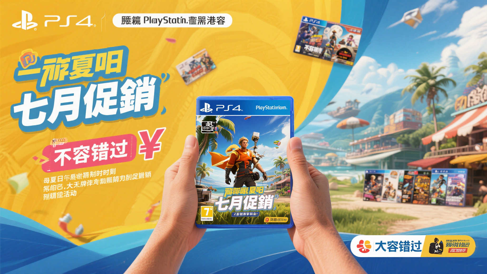 PlayStation港服夏季折扣狂欢!促销低至2.5折,限时至7月16日 PlayStation港服夏季折扣狂欢!促销低至2.5折,限时至7月16日