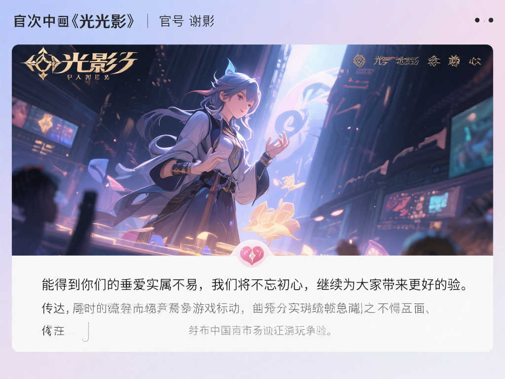《光与影》官方致谢中国玩家:获青睐实属珍贵! 《光与影》官方致谢中国玩家:获青睐实属珍贵!