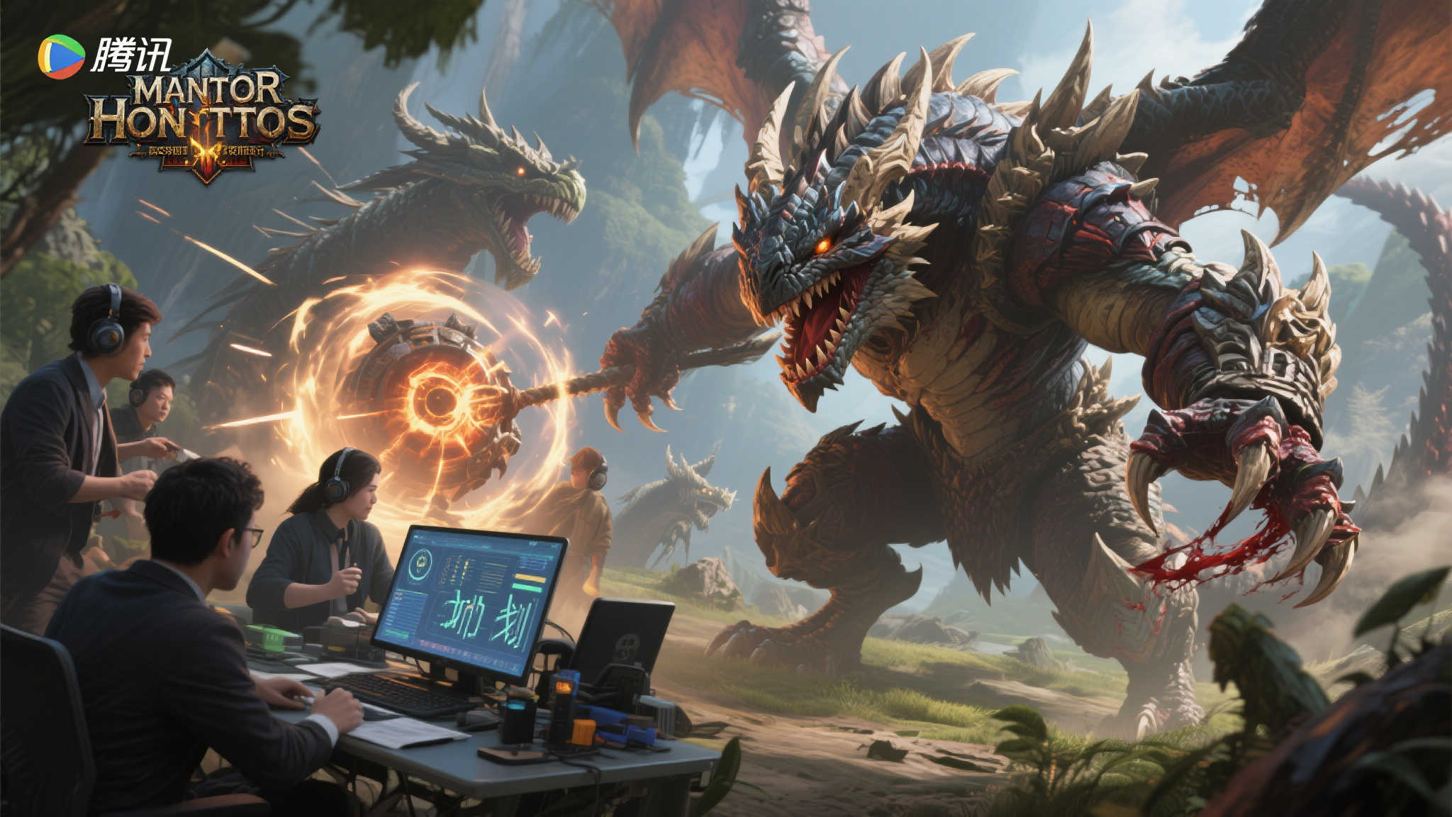 腾讯《怪猎》战斗策划岗位:需天尊级玩家,800小时以上经验! 除了硬性要求的游戏时长和等级,腾讯在招聘