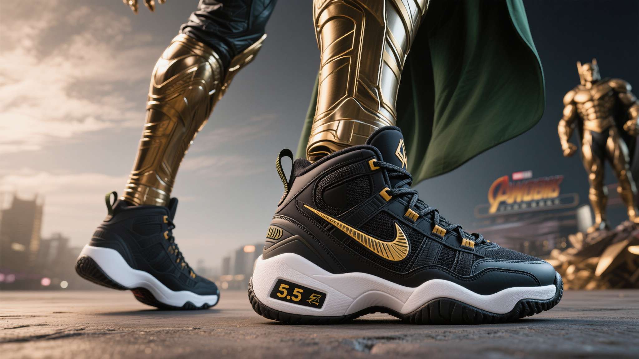 《海贼王》aj 2026还原艾尔帕布篇5.5米\"洛基\"巨腿详细攻略 这双联名鞋的核心设计理念,正是将洛基那双象征力量与霸权的5.5米巨腿压缩、转化为